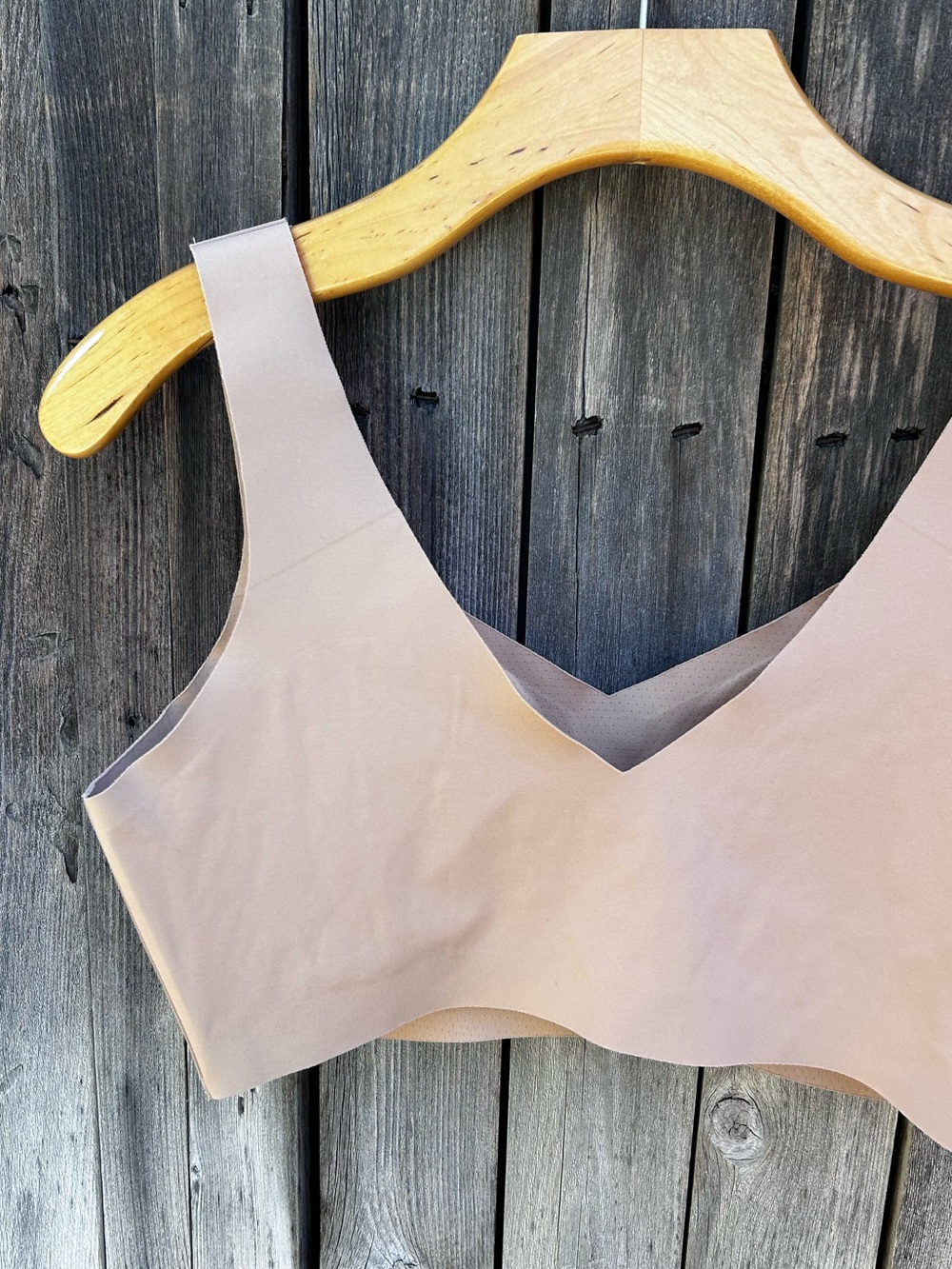 Honeylove V Neck Bra Sand XL - Picture 9 of 12